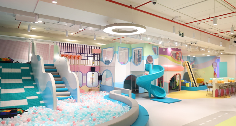 Safe Indoor Fun Play Area for Kids & Toddlers